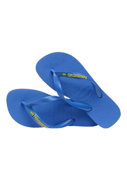 BRASIL LOGO NEON Flip-Flops Sternblau/Sternblau - Schuhe Unisex