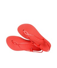 HAVAIANAS LUNA FLATFORM Flache Flip-Flop-Sandale Lachs - Damenschuhe - 6