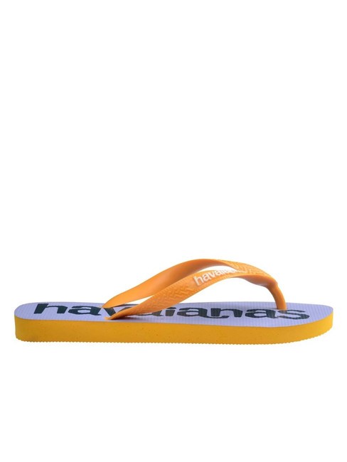 TOP LOGOMANIA 2 Flip Flops Knallgelb - Damenschuhe