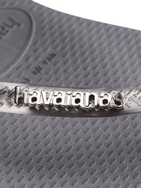 SLIM LOGO Flip Flops Stahlgrau - Damenschuhe