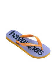 HAVAIANAS TOP LOGOMANIA 2 Flip Flops Knallgelb - Damenschuhe - 3