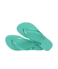 HAVAIANAS Infradito SCHLANK metallisches virtuelles Grün - Damenschuhe - 4