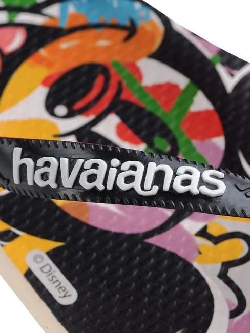 DISNEY STYLISH Flip Flops Beige/Schwarz/Blutorange - Schuhe Unisex