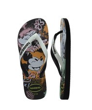 HAVAIANAS DISNEY STYLISH Flip Flops schwarz/weiß/schwarz - Schuhe Unisex - 5
