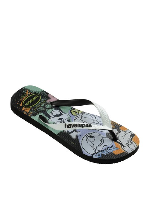 DISNEY STYLISH Flip Flops schwarz/weiß/schwarz - Schuhe Unisex