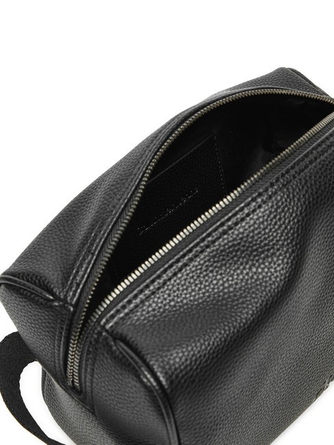 CK JEANS LOGO EMBOSS Beauty-Case pvh schwarz - Beauty-Case