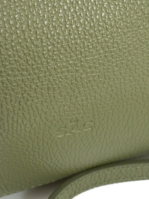 ALICE Lederhandtasche mit Schultergurt Olive - Damentaschen