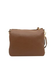 LESAC SIMONA Umhängetasche aus Tris-Dollar-Leder verbrannt - Damentaschen - 3