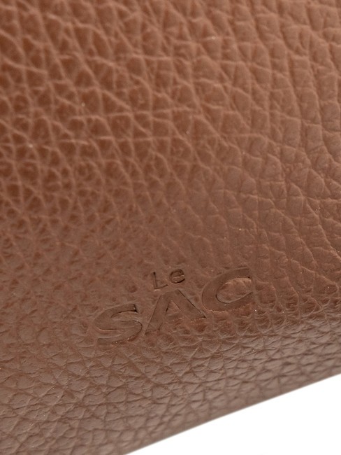 SIMONA Umhängetasche aus Tris-Dollar-Leder verbrannt - Damentaschen