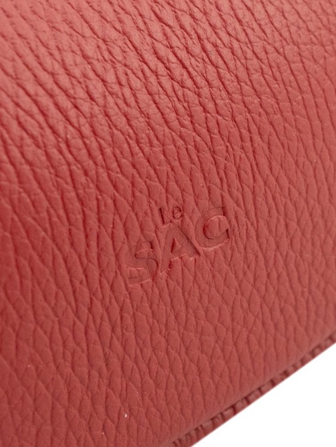 GIUDITTA Hobo-Tasche aus Leder mit Kette Rot - Damentaschen