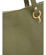 LESAC VIOLA  Einkaufstasche aus Leder Olive - Damentaschen - 6
