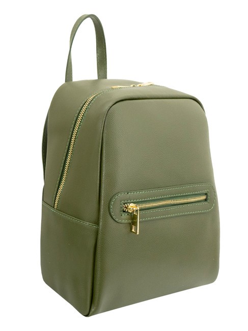 GELSO Lederrucksack Olive - Damentaschen