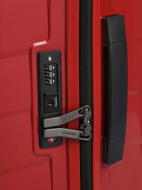 ATTRIX Mittelgroßer Trolley ROT - Harte Trolleys