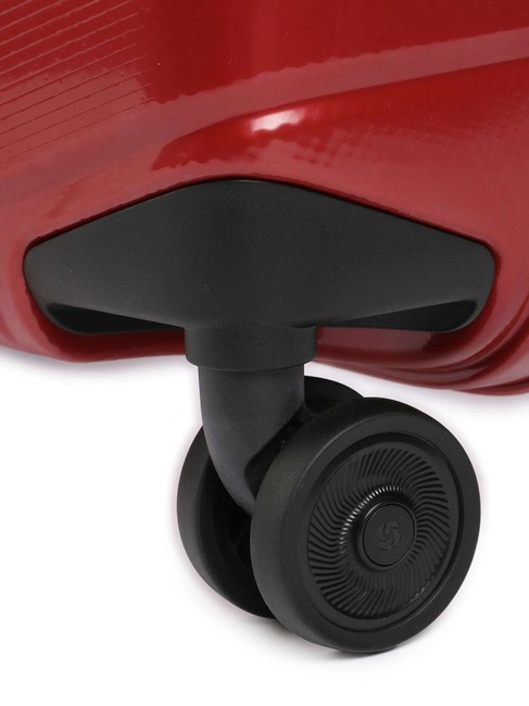 ATTRIX Mittelgroßer Trolley ROT - Harte Trolleys