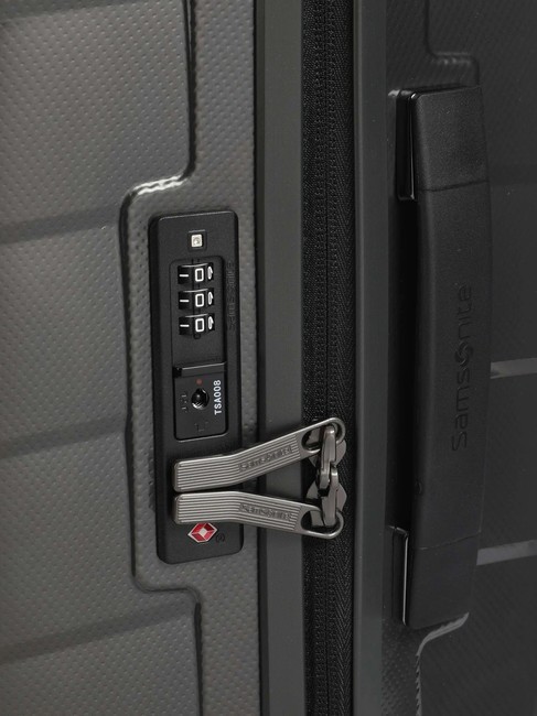 ATTRIX Mittelgroßer Trolley Anthrazit - Harte Trolleys