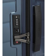 SAMSONITE ATTRIX Extragroßer Trolley Stahlblau - Harte Trolleys - 4