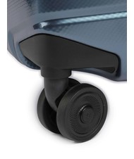 SAMSONITE ATTRIX Extragroßer Trolley Stahlblau - Harte Trolleys - 5