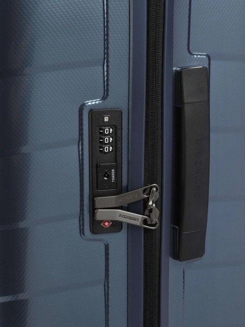 ATTRIX Großer Trolley Stahlblau - Harte Trolleys