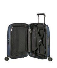 SAMSONITE ATTRIX Erweiterbarer schlanker Kabinentrolley Stahlblau - Handgepäck - 2