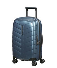 SAMSONITE ATTRIX Erweiterbarer schlanker Kabinentrolley Stahlblau - Handgepäck - 3