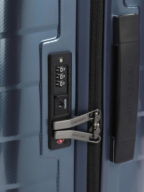 ATTRIX Erweiterbarer Handgepäckwagen Stahlblau - Handgepäck