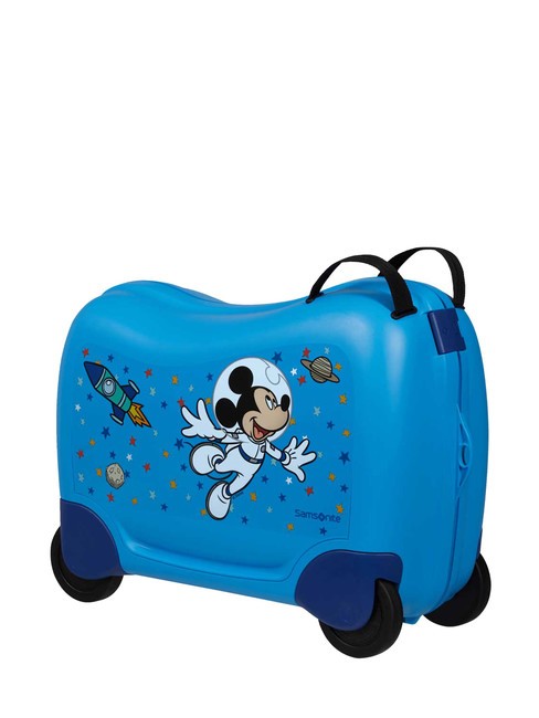 DREAM2GO DISNEY Aufsitzbarer Kindertrolley Mickey-Sterne - Handgepäck
