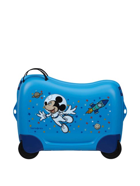 DREAM2GO DISNEY Aufsitzbarer Kindertrolley Mickey-Sterne - Handgepäck