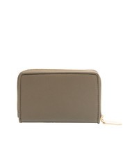 GAUDÌ CLAIRE Kleine Geldbörse mit umlaufendem Reißverschluss Taupe - Brieftaschen Damen - 3