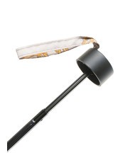 BORBONESE SUPER MINI Manuell zu öffnender Mini-Regenschirm Brei/Natur op - Regenschirme - 3