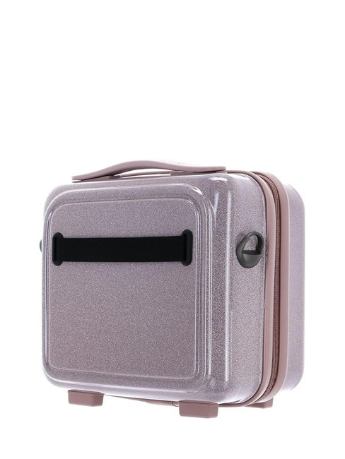 LOGODUCK + Stabiler Kosmetikkoffer Glitzerrosen - Beauty-Case