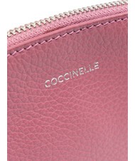 COCCINELLE ROUNDED ENVELOPE Clutch aus Leder mit Manschette Fruchtfleisch rosa - Damentaschen - 4