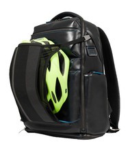 PIQUADRO BLUE SQUARE  15,6-Zoll-Laptop-Rucksack aus Leder Schwarz - PC-Rucksäcke - 6