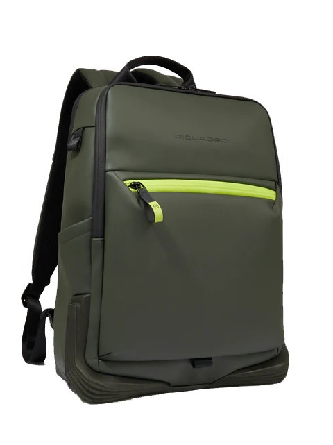 CORNER SPECIALE GOMMATO  14" PC-Rucksack GRÜN - PC-Rucksäcke
