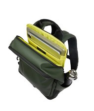 PIQUADRO CORNER SPECIALE GOMMATO  14" PC-Rucksack GRÜN - PC-Rucksäcke - 5