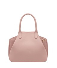LESAC ALICE Lederhandtasche mit Schultergurt tausendjähriges Rosa - Damentaschen - 3