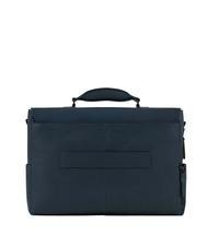 PIQUADRO HARPER 15,6-Zoll-Laptop-Aktentasche aus Leder Blau - Arbeitstaschen - 3