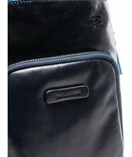 PIQUADRO CAMPIONARIO -  B2 REVAMP Umh&auml;ngetasche aus Leder f&uuml;r iPad Blau - PC-Rucks&auml;cke - 2