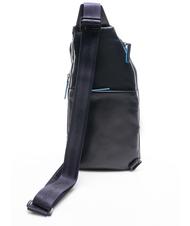 PIQUADRO CAMPIONARIO -  B2 REVAMP Umh&auml;ngetasche aus Leder f&uuml;r iPad Blau - PC-Rucks&auml;cke - 3
