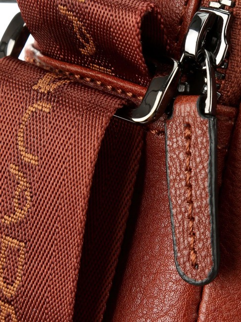 CAMPIONARIO - BLACK SQUARE Messenger aus Leder LEDER - Arbeitstaschen