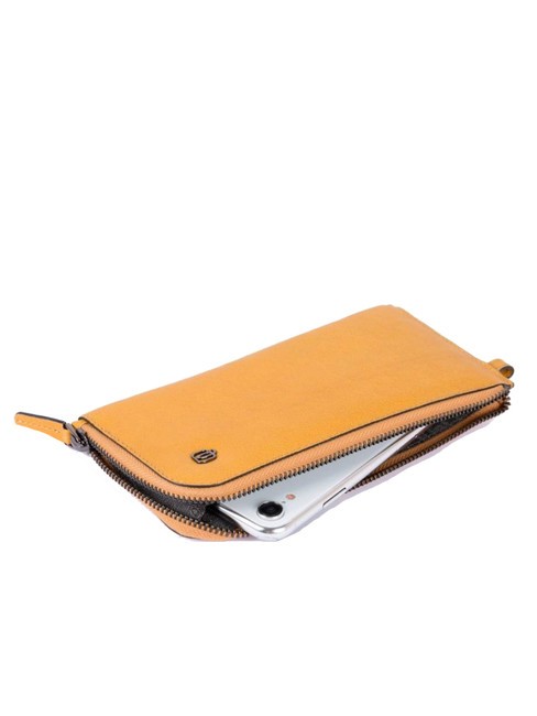 BLACK SQUARE Lederbeutel Gelb - Tablettmappe &amp; Organizer