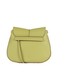 GIANNI CHIARINI HELENA ROUND Ledertasche mit doppeltem Schultergurt unreif - Damentaschen - 3