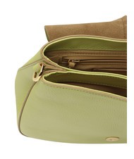 GIANNI CHIARINI HELENA ROUND Ledertasche mit doppeltem Schultergurt unreif - Damentaschen - 4