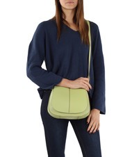 GIANNI CHIARINI HELENA ROUND Ledertasche mit doppeltem Schultergurt unreif - Damentaschen - 5