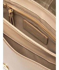 GIANNI CHIARINI HELENA ROUND Ledertasche mit Klappe Creme - Damentaschen - 4