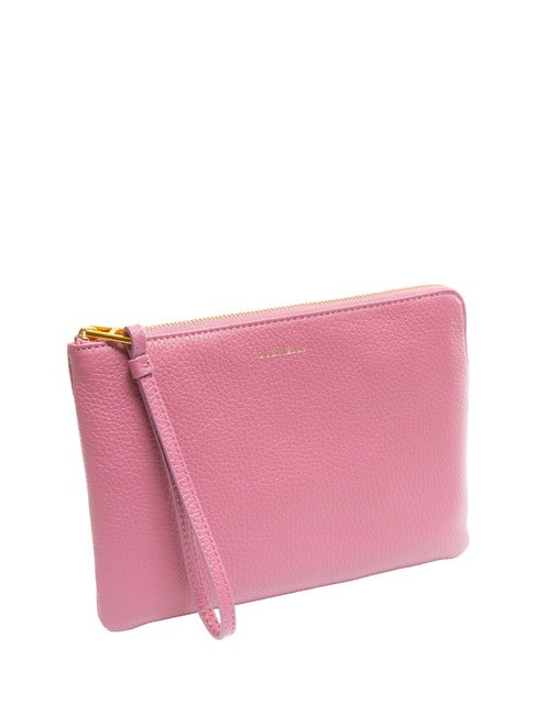 ALIAS Clutch aus Leder Fruchtfleisch rosa - Damentaschen