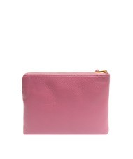COCCINELLE ALIAS Clutch aus Leder Fruchtfleisch rosa - Damentaschen - 3