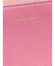 COCCINELLE ALIAS Clutch aus Leder Fruchtfleisch rosa - Damentaschen - 4