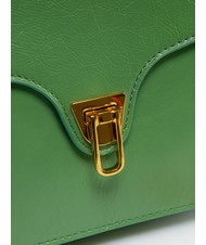 COCCINELLE BEAT ROCK Klappentasche aus rissigem Leder Pfefferminze - Damentaschen - 3