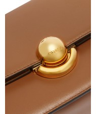 FURLA SFERA Umhängetasche aus Leder mit Klappe Brandy - Damentaschen - 3