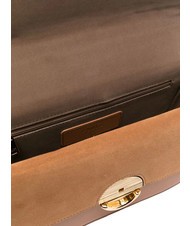 FURLA SFERA Umhängetasche aus Leder mit Klappe Brandy - Damentaschen - 4